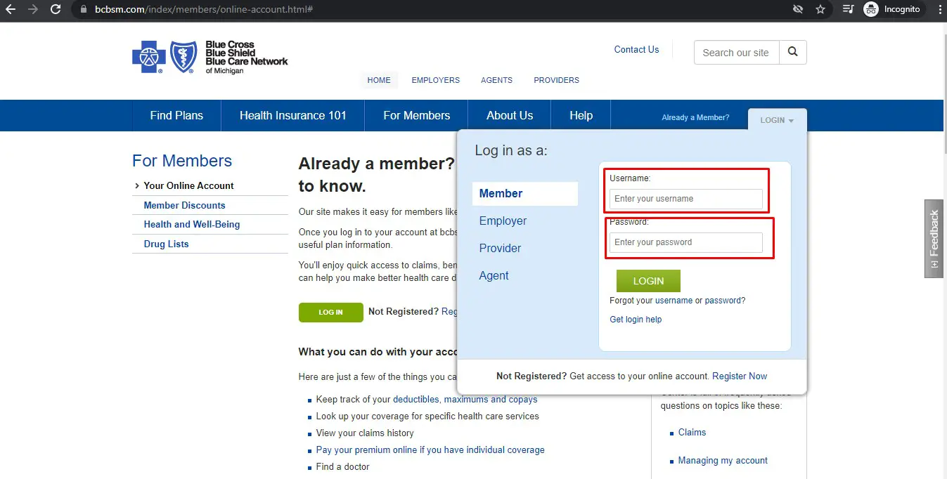 Blue Cross Blue Shield Medicare Login Medicare Login HQ