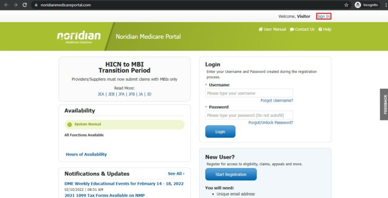 Noridian Medicare Login – Medicare Login HQ